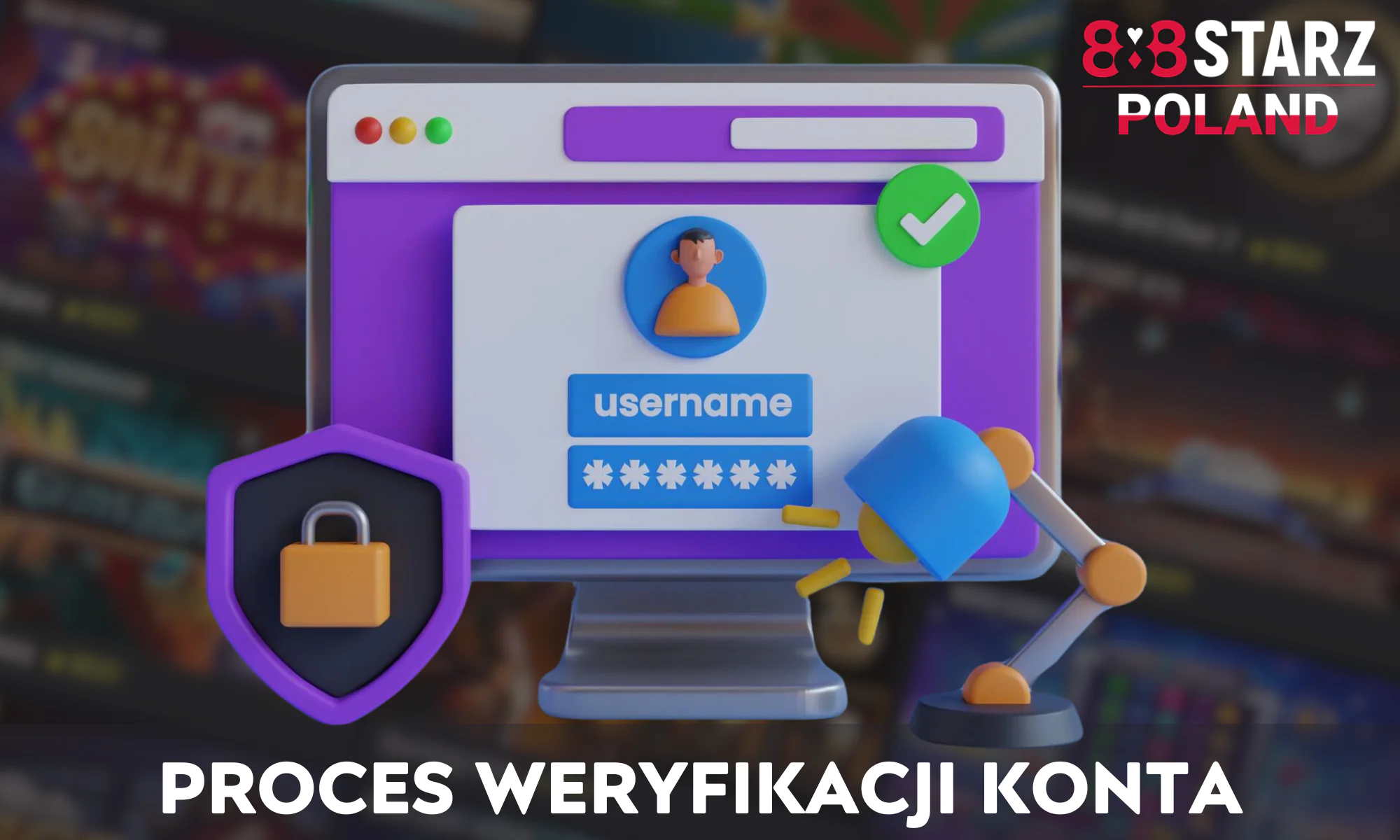 Procedura weryfikacji konta i rachunku w 888Starz