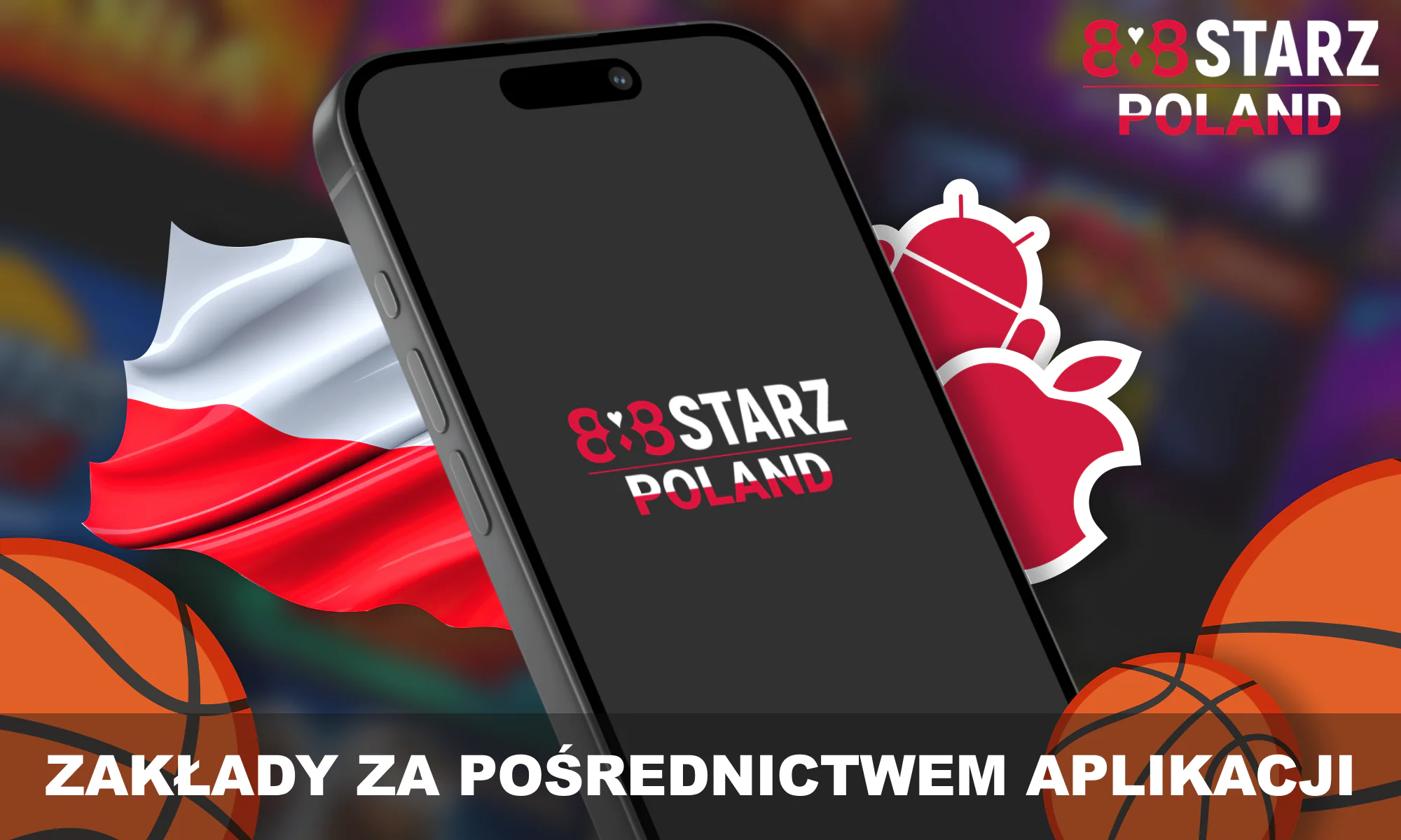 Zakłady na koszykówkę w aplikacji 888Starz Poland