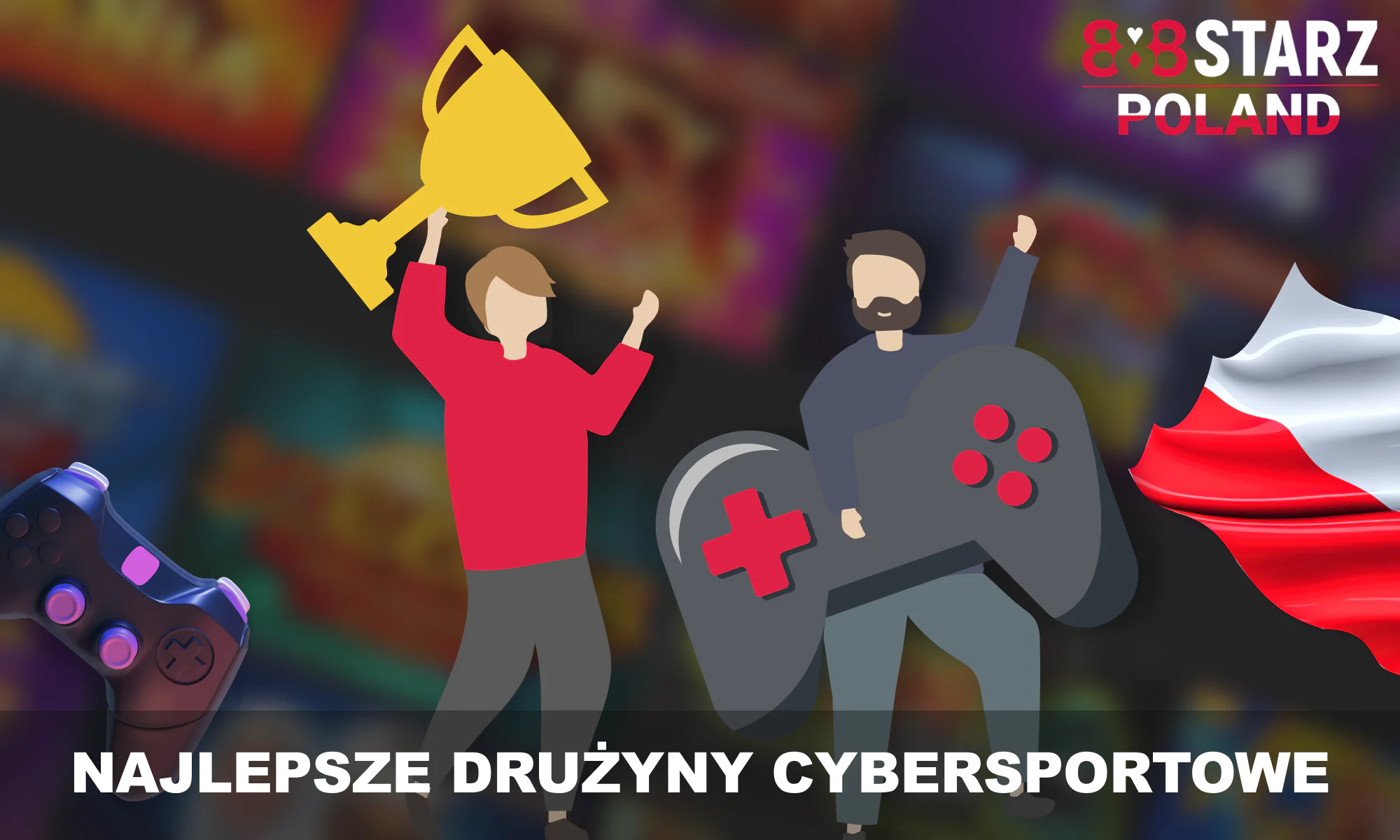 888starz Polska - najlepsze drużyny cybersportowe