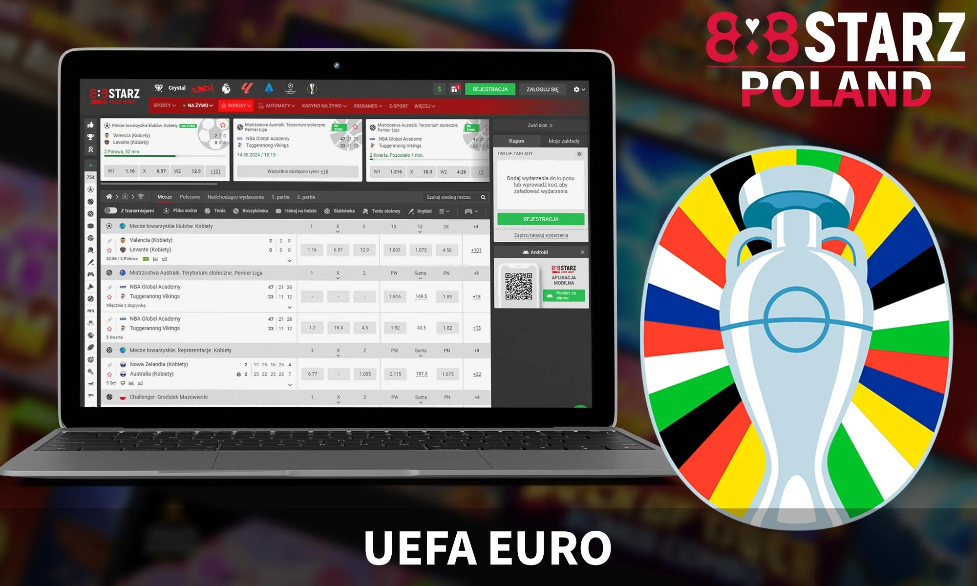 UEFA Euro w 888Starz