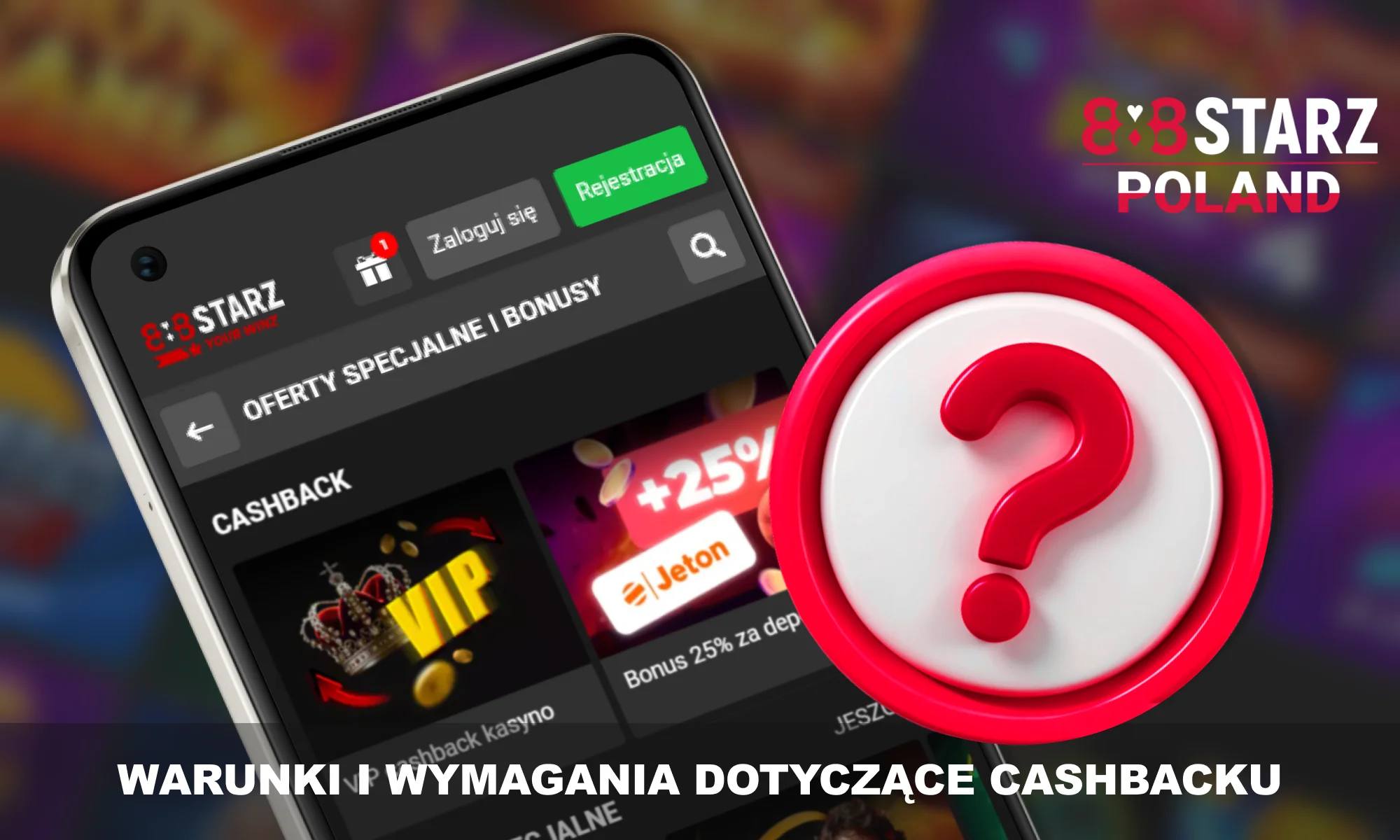 888starz dla Polaków – co jeszcze musisz wiedzieć o cashbacku